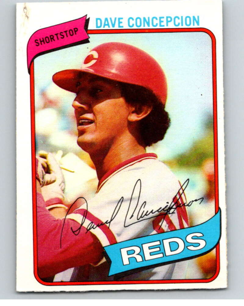 1980 O-Pee-Chee #117 Dave Concepcion Cincinnati Reds V79170 Image 1