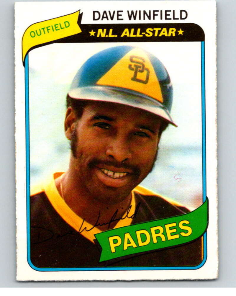 1980 O-Pee-Chee #122 Dave Winfield San Diego Padres V79186 Image 1