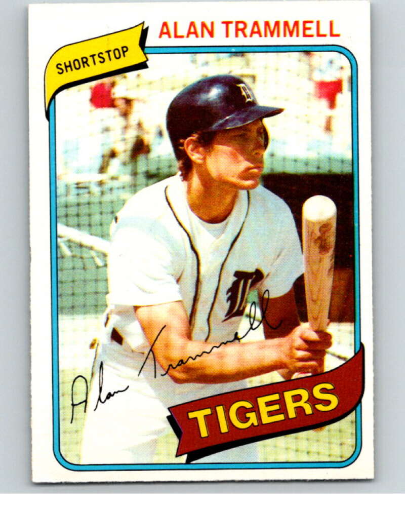 1980 O-Pee-Chee #123 Alan Trammell Detroit Tigers V79187 Image 1