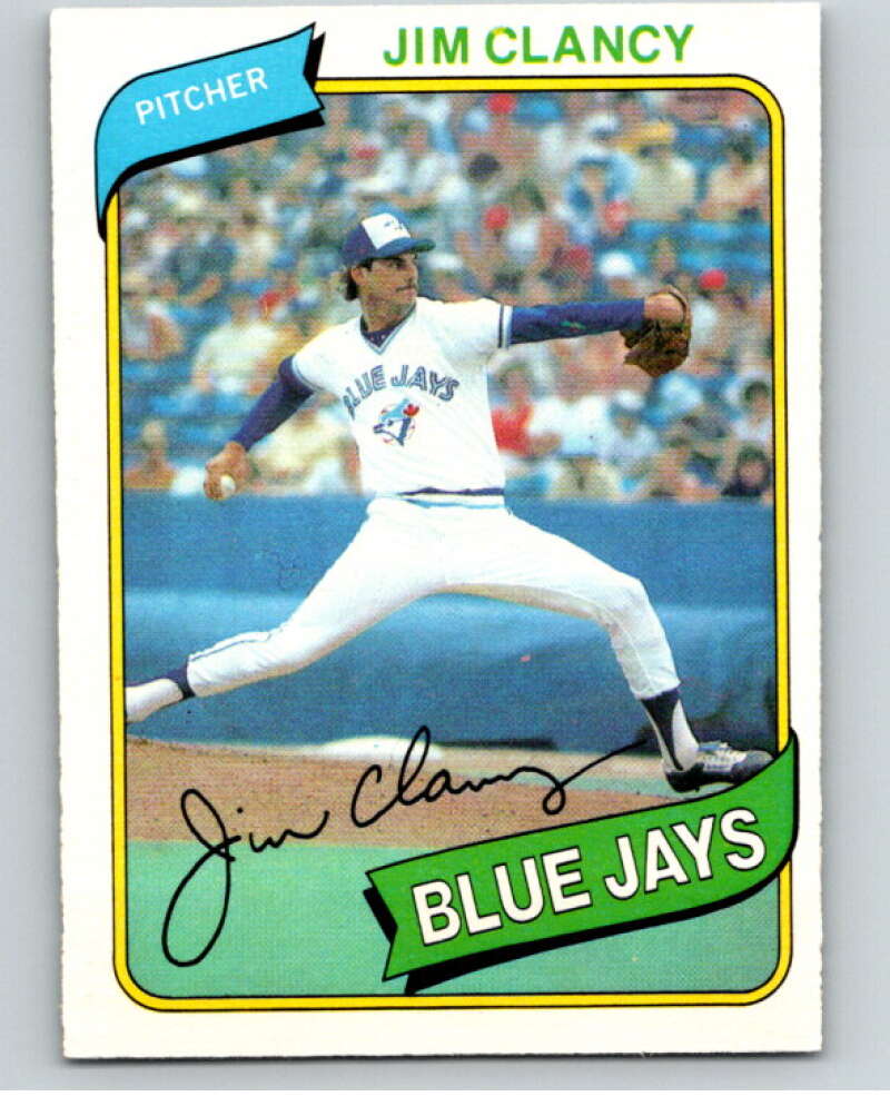1980 O-Pee-Chee #132 Jim Clancy Toronto Blue Jays V79221 Image 1