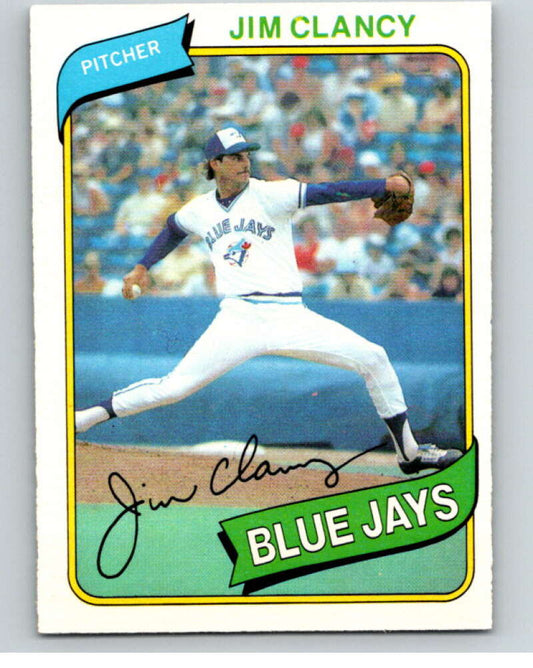 1980 O-Pee-Chee #132 Jim Clancy  Toronto Blue Jays  V79221 Image 1