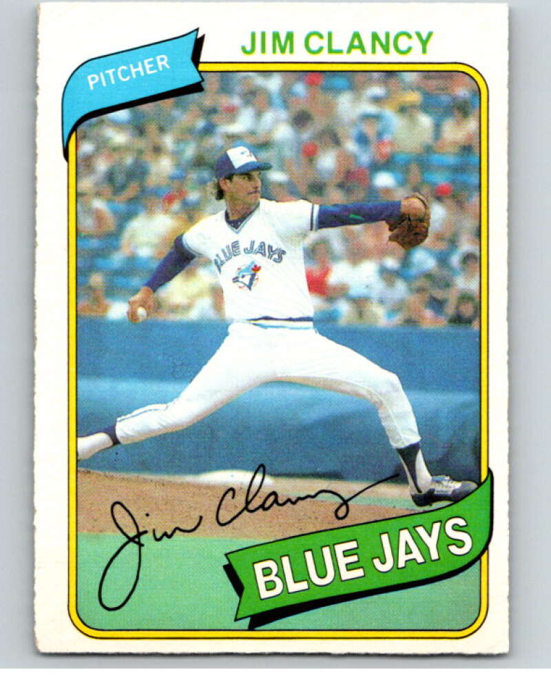 1980 O-Pee-Chee #132 Jim Clancy Toronto Blue Jays V79222 Image 1