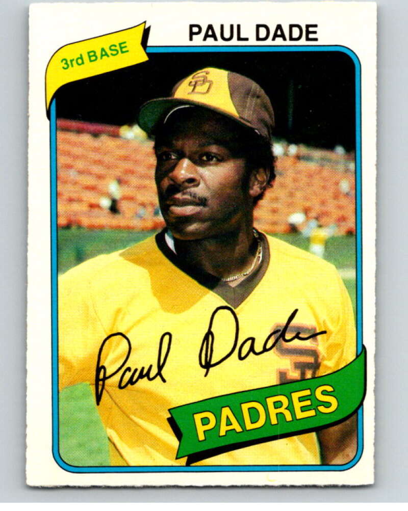 1980 O-Pee-Chee #134 Paul Dade San Diego Padres V79229 Image 1
