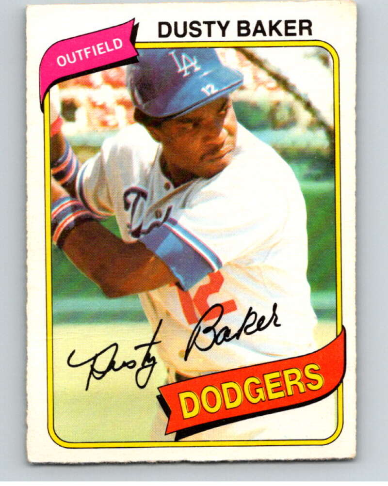 1980 O-Pee-Chee #135 Dusty Baker Los Angeles Dodgers V79232 Image 1