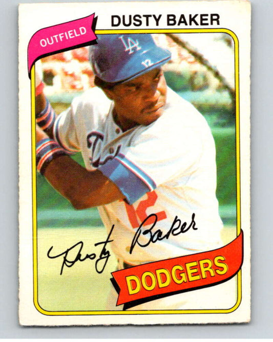 1980 O-Pee-Chee #135 Dusty Baker  Los Angeles Dodgers  V79232 Image 1