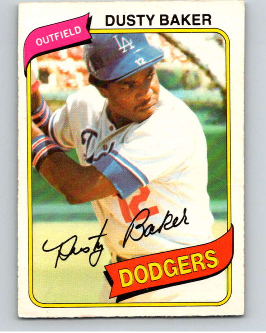 1980 O-Pee-Chee #135 Dusty Baker  Los Angeles Dodgers  V79233 Image 1