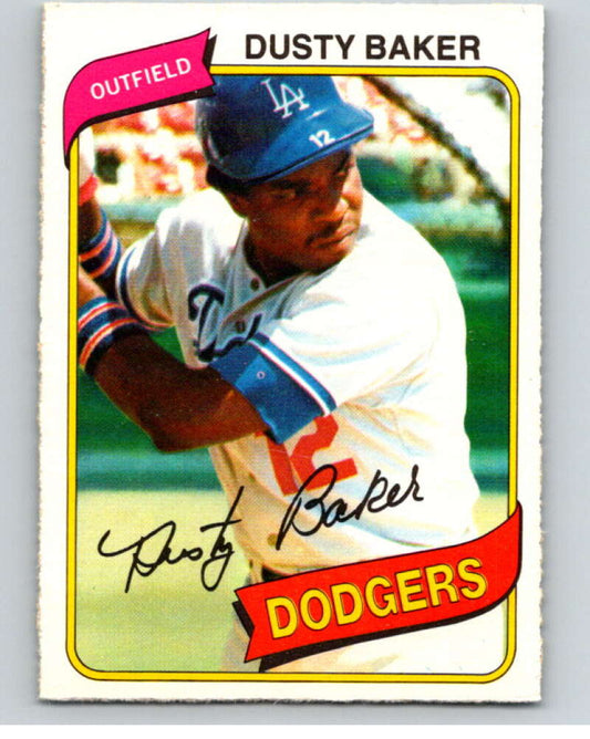 1980 O-Pee-Chee #135 Dusty Baker  Los Angeles Dodgers  V79234 Image 1