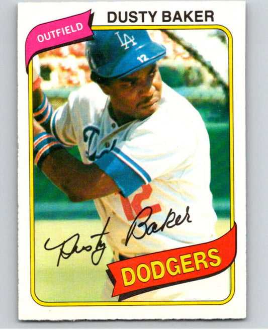 1980 O-Pee-Chee #135 Dusty Baker  Los Angeles Dodgers  V79236 Image 1
