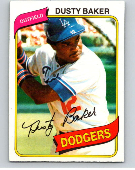 1980 O-Pee-Chee #135 Dusty Baker  Los Angeles Dodgers  V79237 Image 1