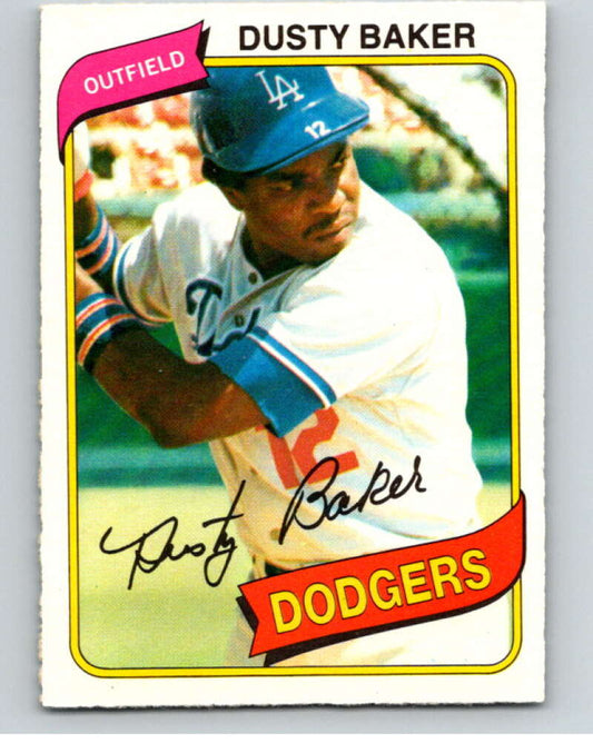 1980 O-Pee-Chee #135 Dusty Baker  Los Angeles Dodgers  V79238 Image 1