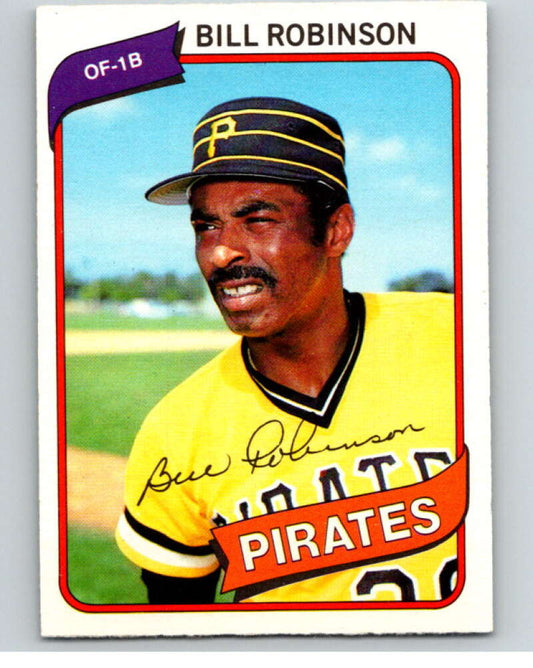 1980 O-Pee-Chee #138 Bill Robinson  Pittsburgh Pirates  V79248 Image 1
