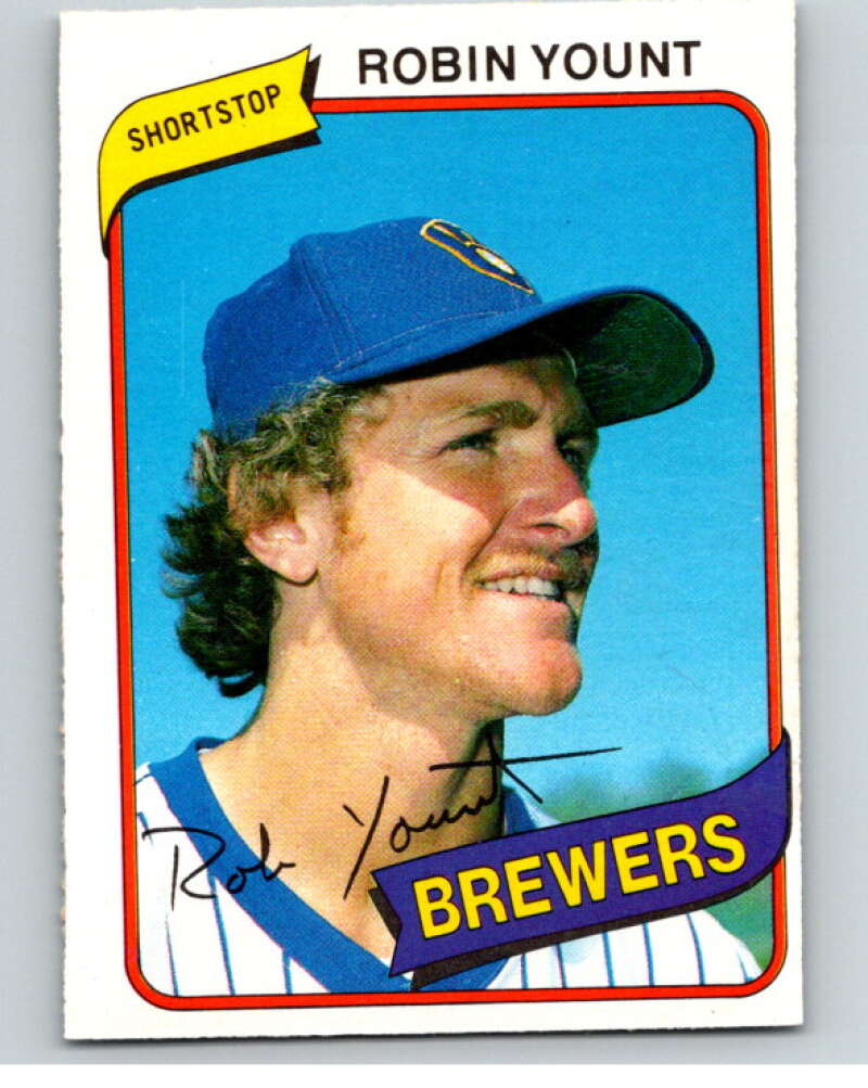 1980 O-Pee-Chee #139 Robin Yount Milwaukee Brewers V79250 Image 1