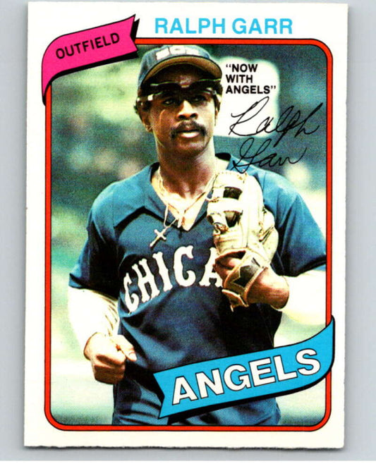 1980 O-Pee-Chee #142 Ralph Garr  California Angels/White Sox  V79266 Image 1