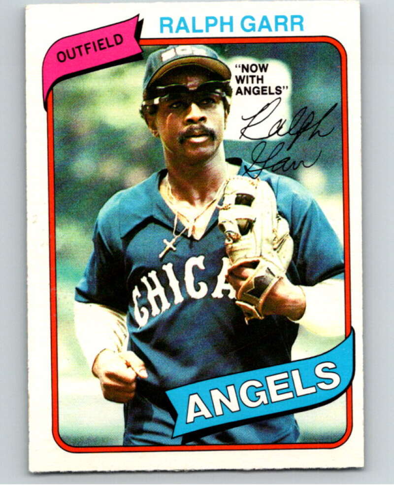 1980 O-Pee-Chee #142 Ralph Garr California Angels/White Sox V79267 Image 1