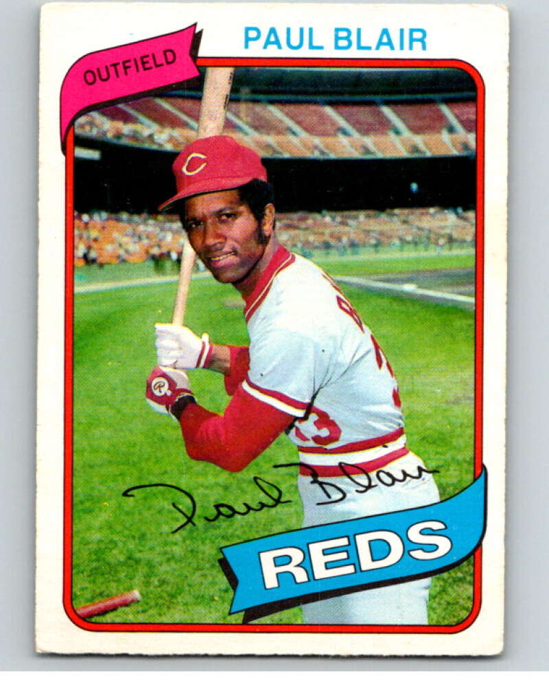 1980 O-Pee-Chee #149 Paul Blair Cincinnati Reds V79280 Image 1