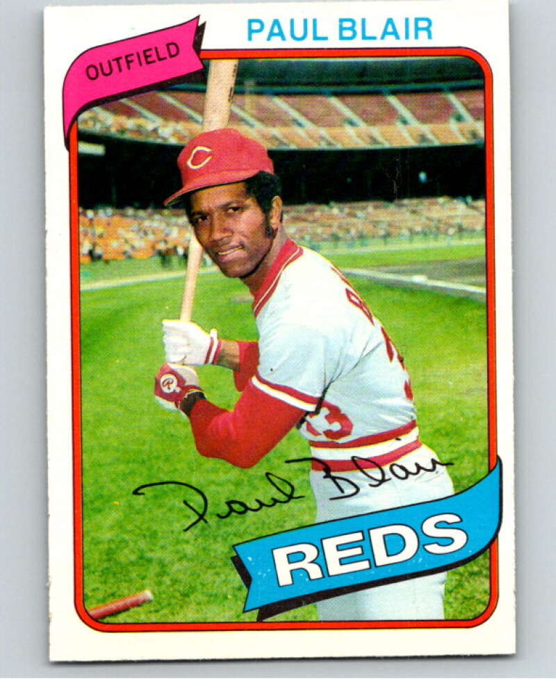 1980 O-Pee-Chee #149 Paul Blair Cincinnati Reds V79281 Image 1