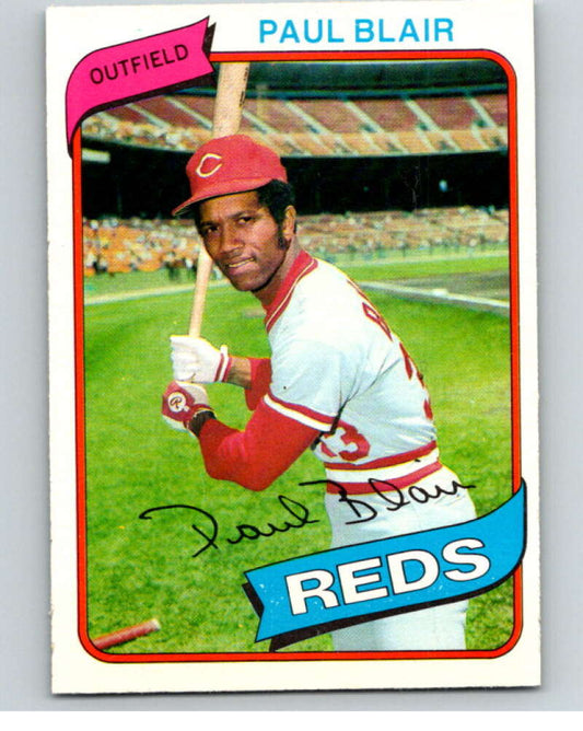 1980 O-Pee-Chee #149 Paul Blair  Cincinnati Reds  V79281 Image 1
