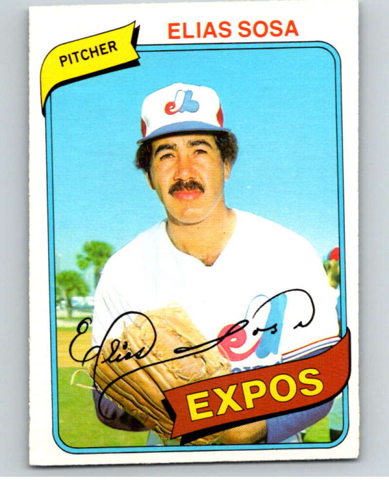 1980 O-Pee-Chee #153 Elias Sosa Montreal Expos V79295 Image 1