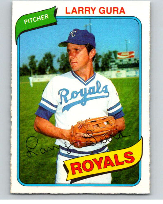 1980 O-Pee-Chee #154 Larry Gura  Kansas City Royals  V79297 Image 1