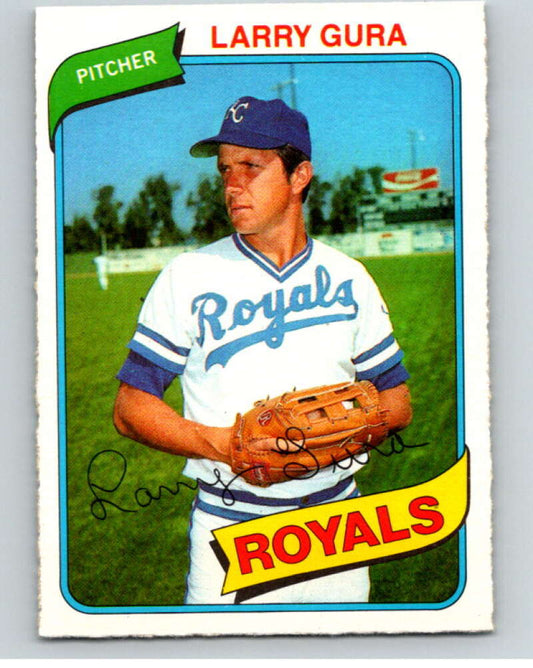 1980 O-Pee-Chee #154 Larry Gura  Kansas City Royals  V79298 Image 1