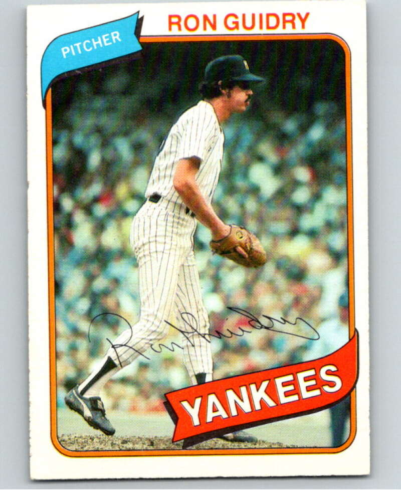 1980 O-Pee-Chee #157 Ron Guidry New York Yankees V79304 Image 1