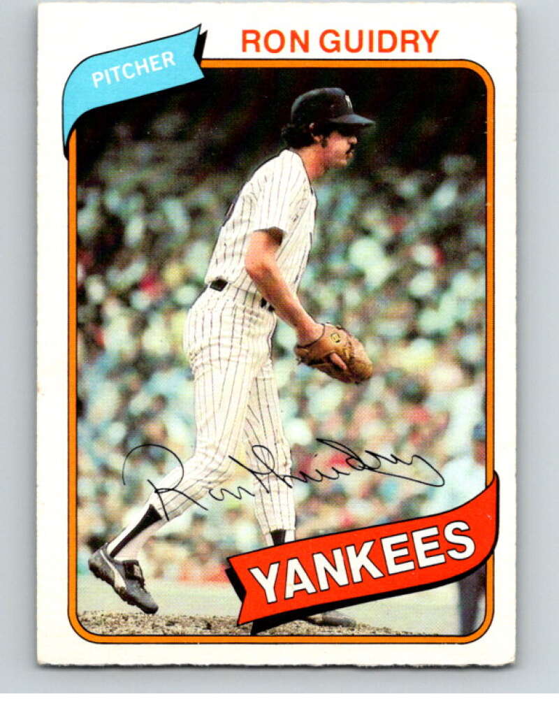 1980 O-Pee-Chee #157 Ron Guidry New York Yankees V79308 Image 1