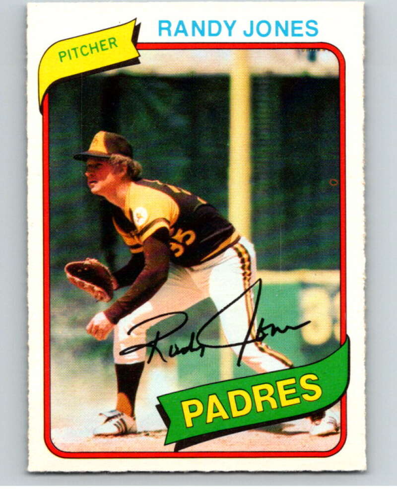 1980 O-Pee-Chee #160 Randy Jones San Diego Padres V79315 Image 1