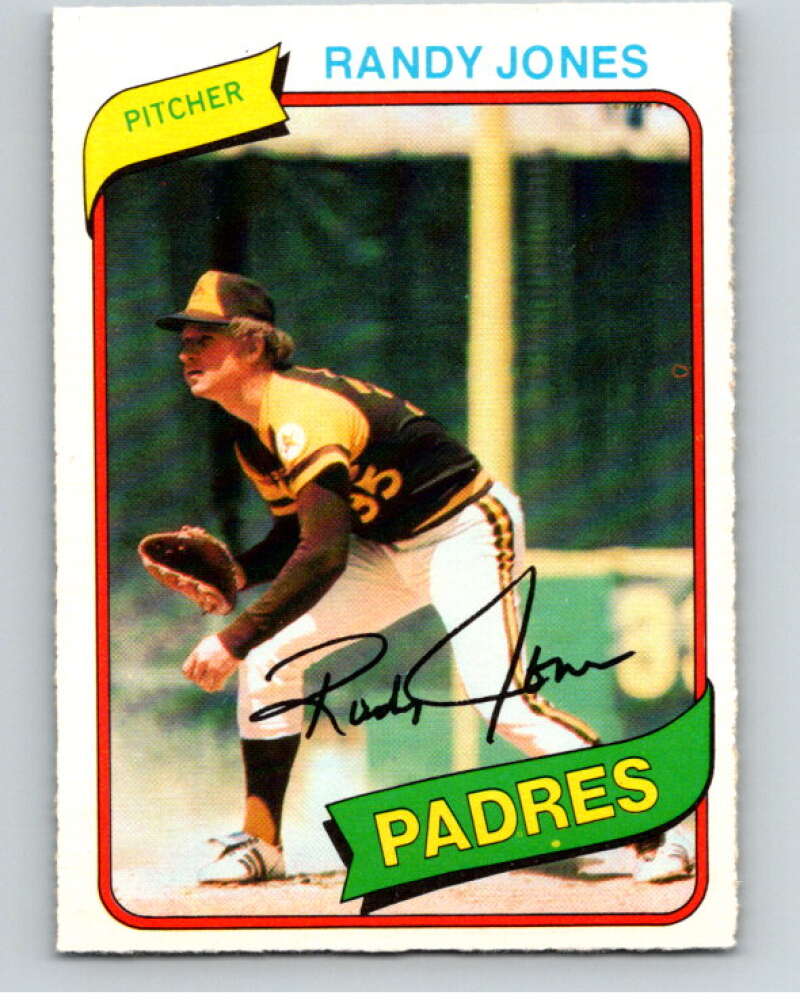 1980 O-Pee-Chee #160 Randy Jones San Diego Padres V79316 Image 1