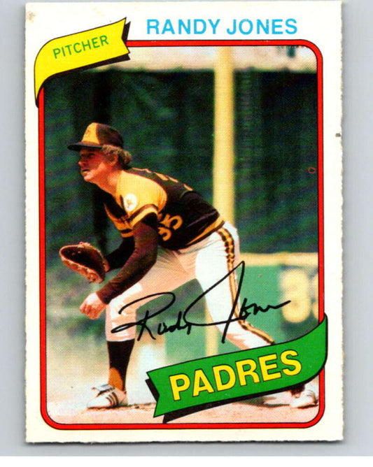 1980 O-Pee-Chee #160 Randy Jones  San Diego Padres  V79318 Image 1