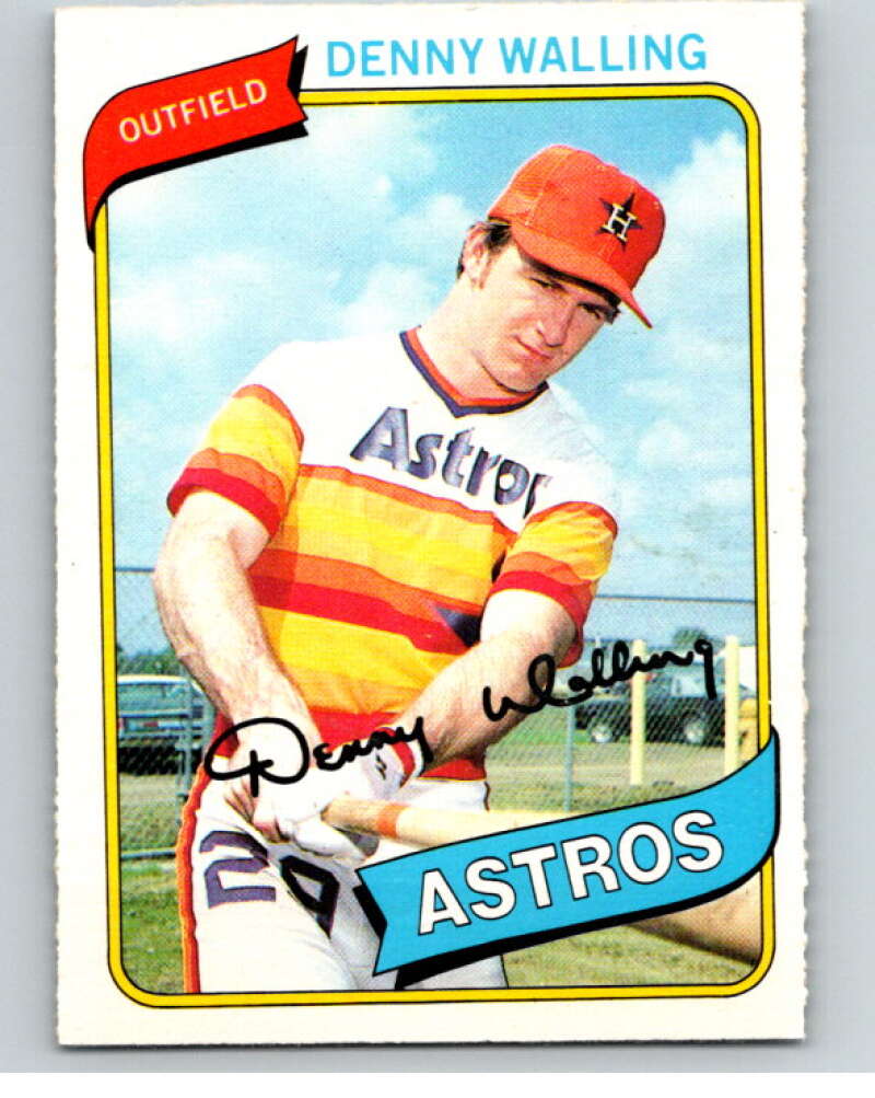 1980 O-Pee-Chee #161 Denny Walling Houston Astros V79320 Image 1