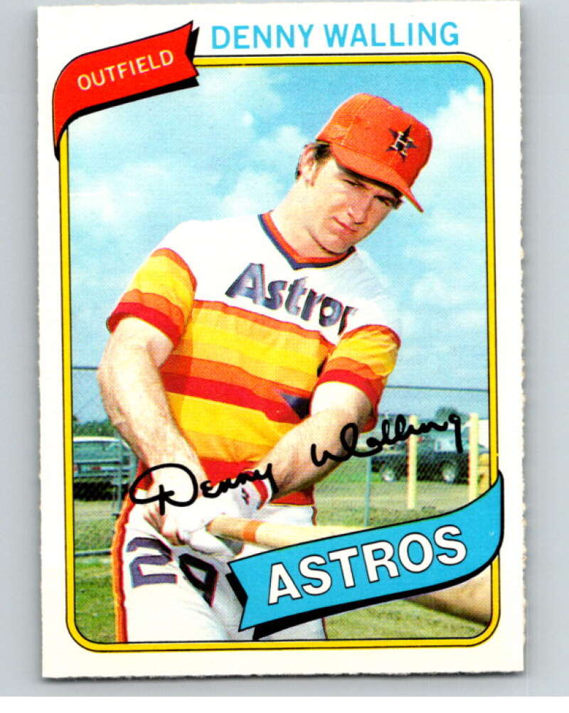 1980 O-Pee-Chee #161 Denny Walling Houston Astros V79321 Image 1