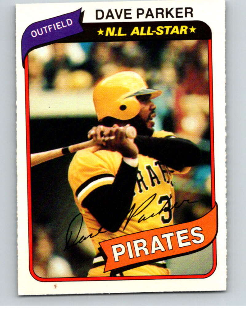 1980 O-Pee-Chee #163 Dave Parker Pittsburgh Pirates V79327 Image 1