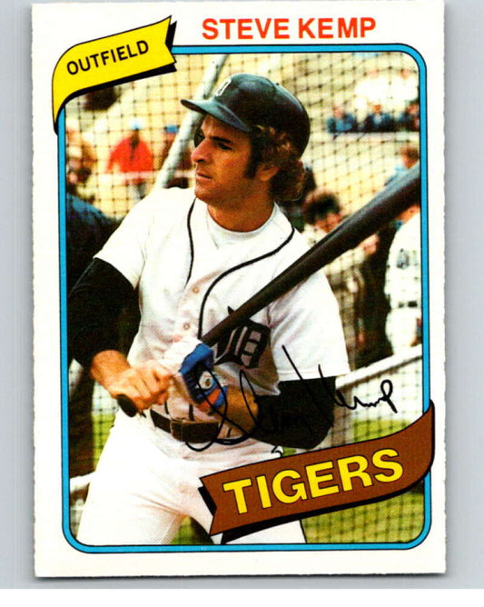 1980 O-Pee-Chee #166 Steve Kemp  Detroit Tigers  V79340 Image 1