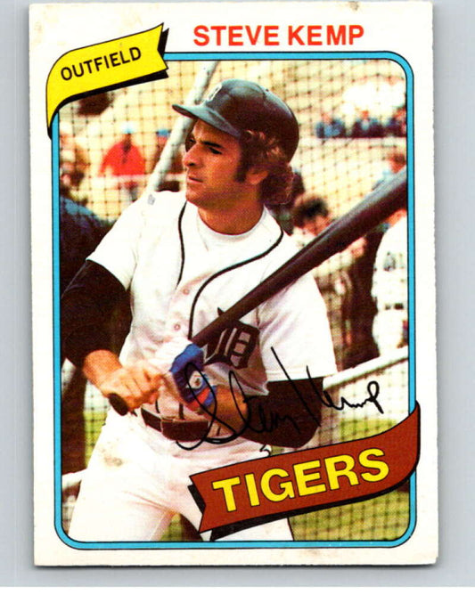 1980 O-Pee-Chee #166 Steve Kemp  Detroit Tigers  V79341 Image 1