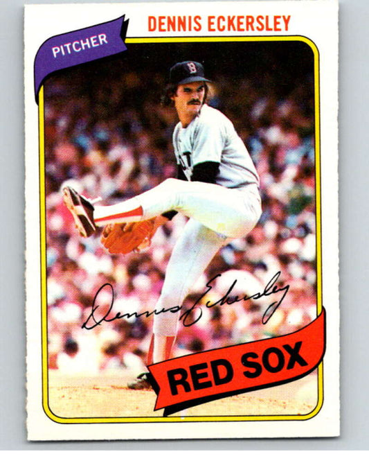 1980 O-Pee-Chee #169 Dennis Eckersley  Boston Red Sox  V79350 Image 1