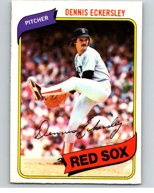 1980 O-Pee-Chee #169 Dennis Eckersley  Boston Red Sox  V79351 Image 1