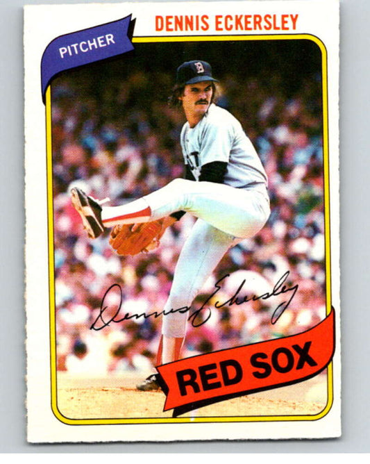 1980 O-Pee-Chee #169 Dennis Eckersley  Boston Red Sox  V79352 Image 1