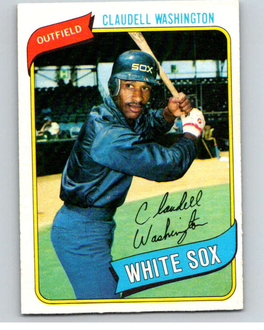 1980 O-Pee-Chee #171 Claudell Washington  Chicago White Sox  V79355 Image 1