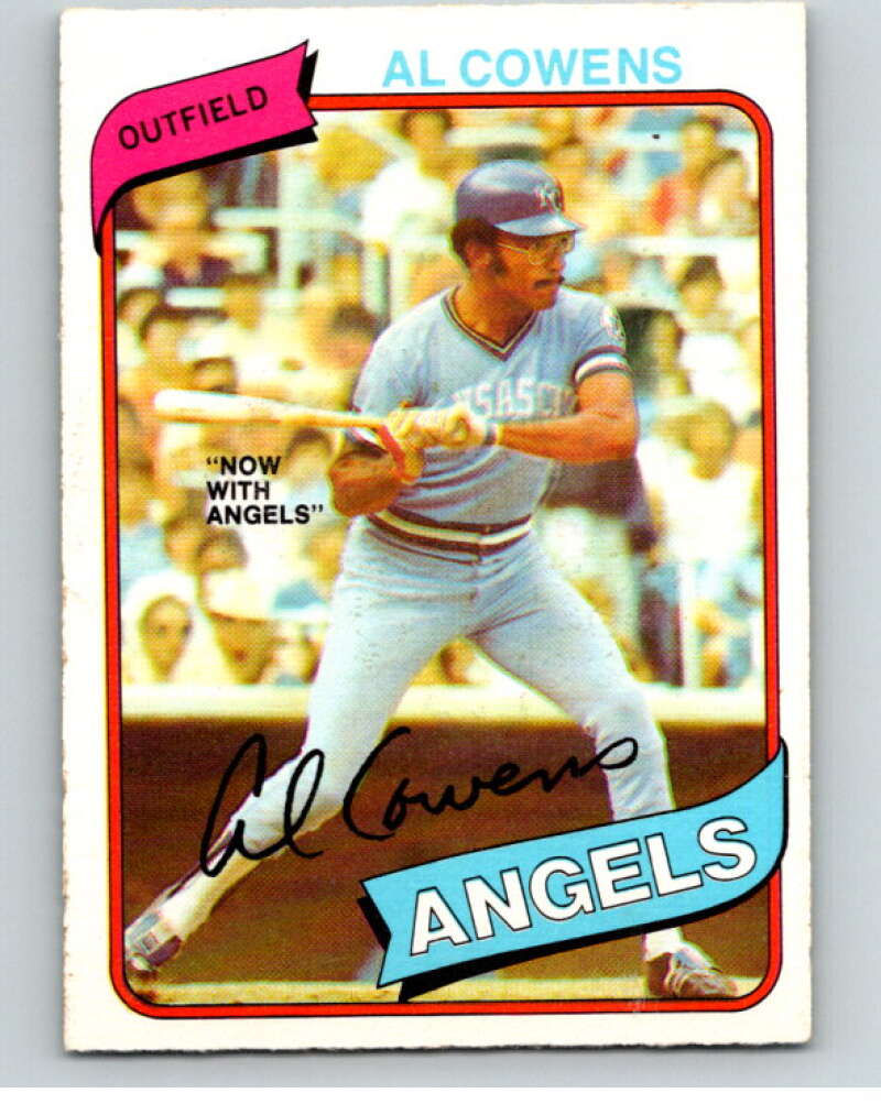 1980 O-Pee-Chee #174 Al Cowens California Angels/ Royals V79366 Image 1