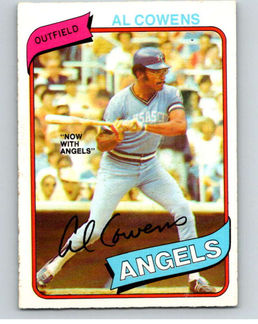 1980 O-Pee-Chee #174 Al Cowens  California Angels/ Royals  V79366 Image 1