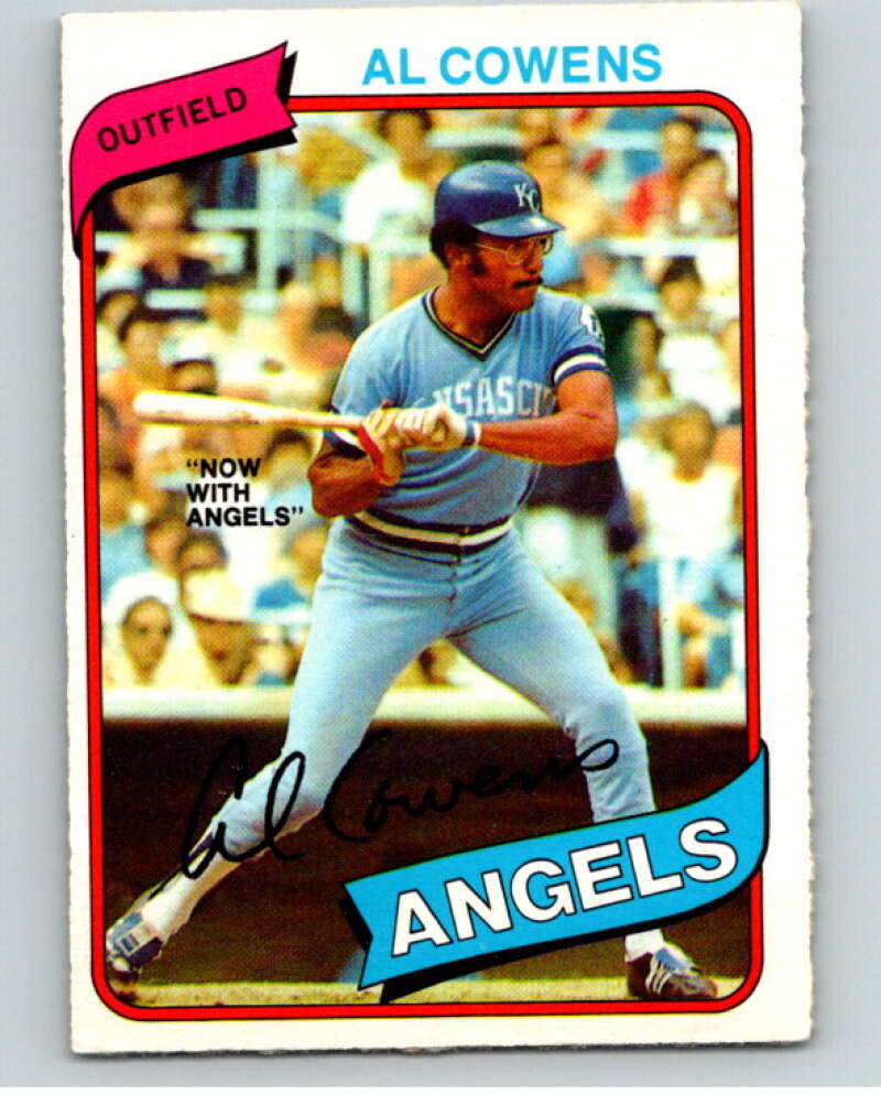 1980 O-Pee-Chee #174 Al Cowens California Angels/ Royals V79367 Image 1