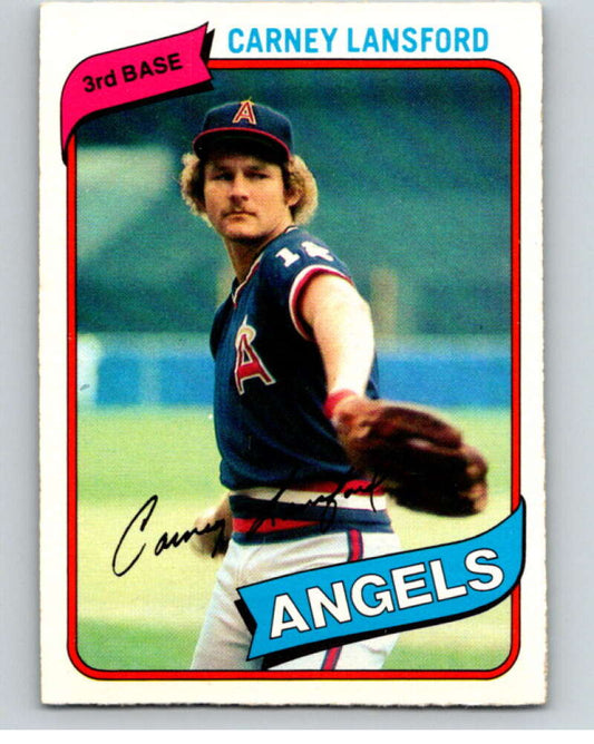 1980 O-Pee-Chee #177 Carney Lansford  California Angels  V79371 Image 1