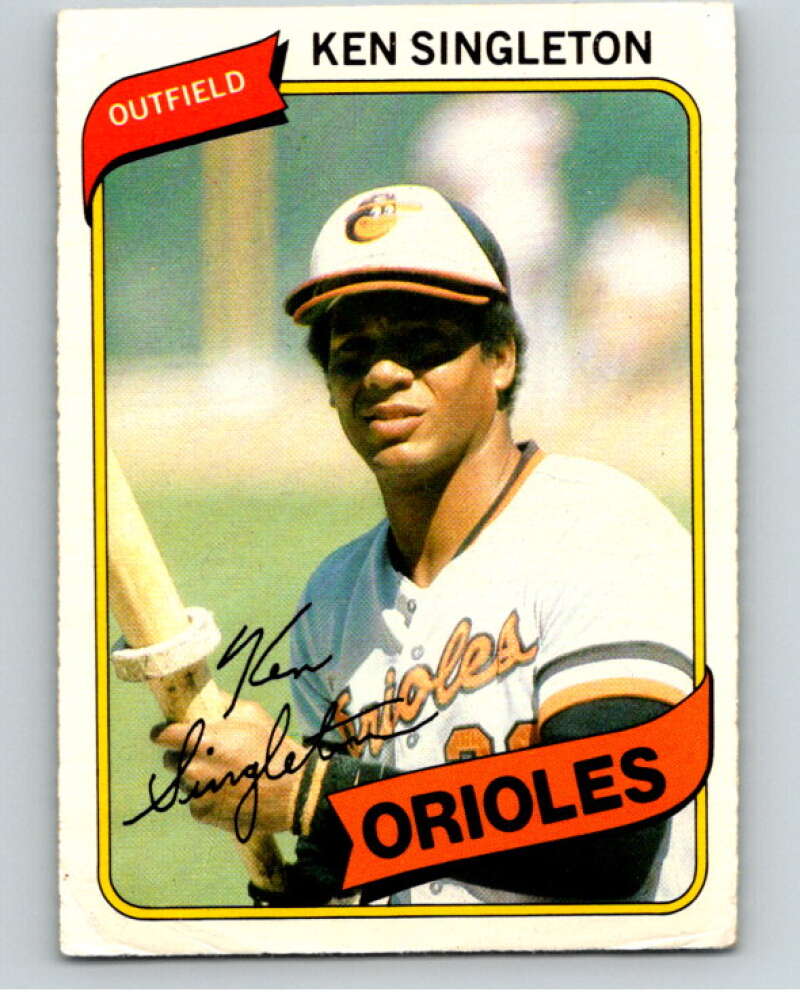 1980 O-Pee-Chee #178 Ken Singleton Baltimore Orioles V79374 Image 1