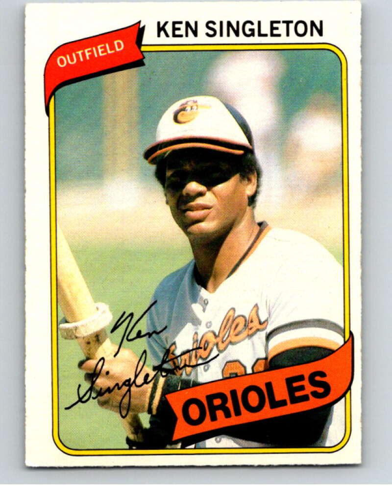 1980 O-Pee-Chee #178 Ken Singleton Baltimore Orioles V79375 Image 1