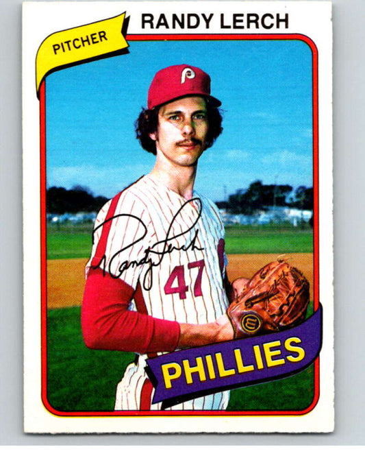 1980 O-Pee-Chee #181 Randy Lerch  Philadelphia Phillies  V79384 Image 1
