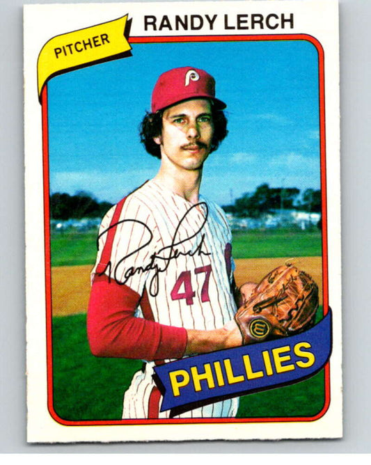1980 O-Pee-Chee #181 Randy Lerch  Philadelphia Phillies  V79385 Image 1
