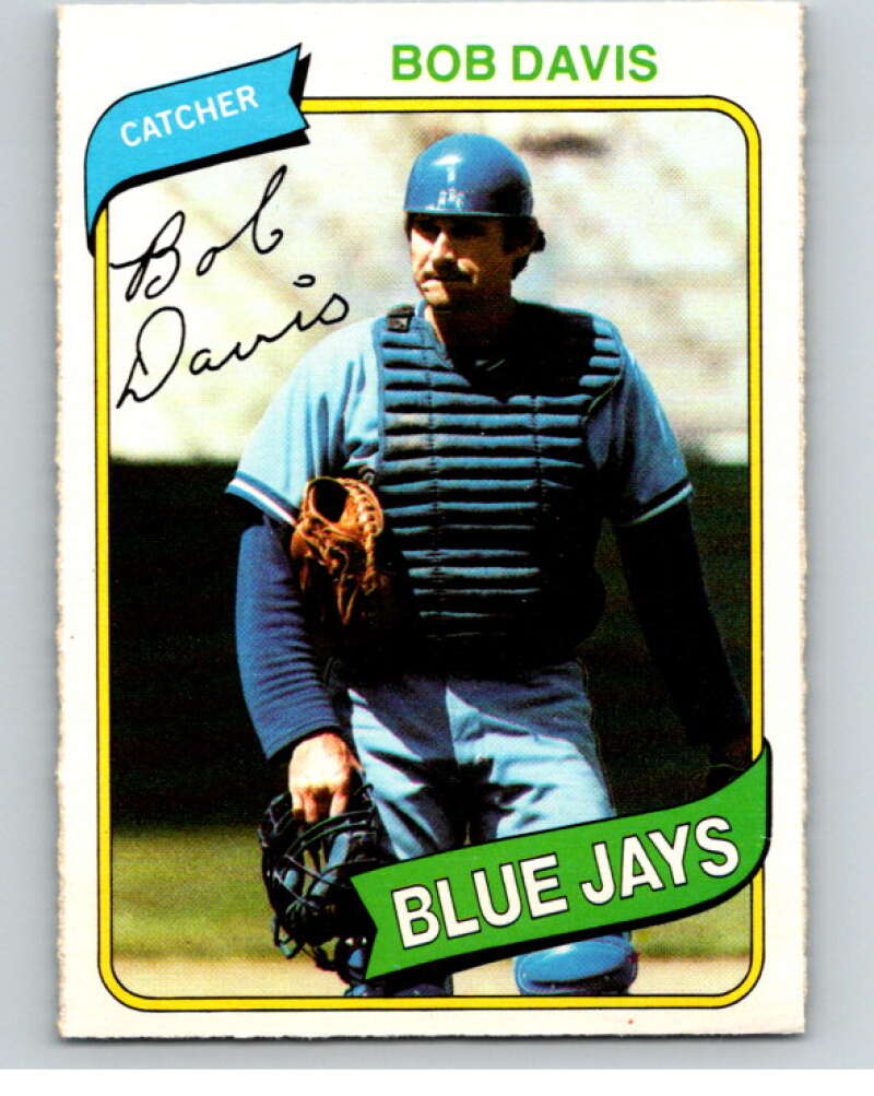 1980 O-Pee-Chee #185 Bob Davis Toronto Blue Jays V79400 Image 1
