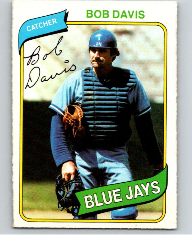 1980 O-Pee-Chee #185 Bob Davis Toronto Blue Jays V79402 Image 1