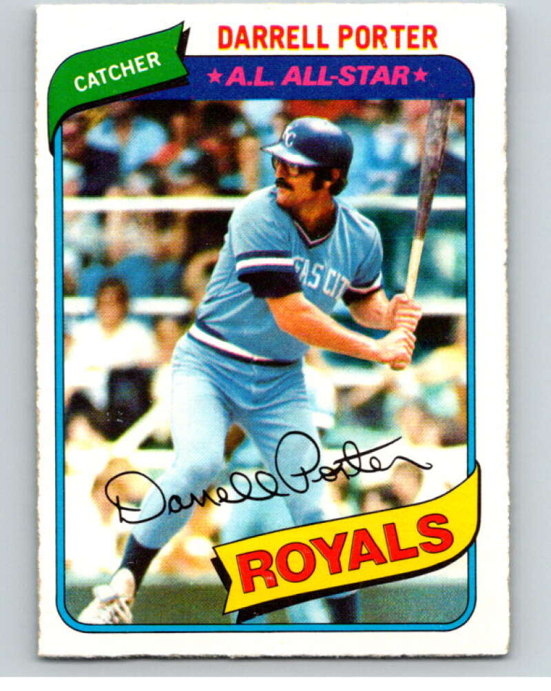 1980 O-Pee-Chee #188 Darrell Porter Kansas City Royals V79414 Image 1