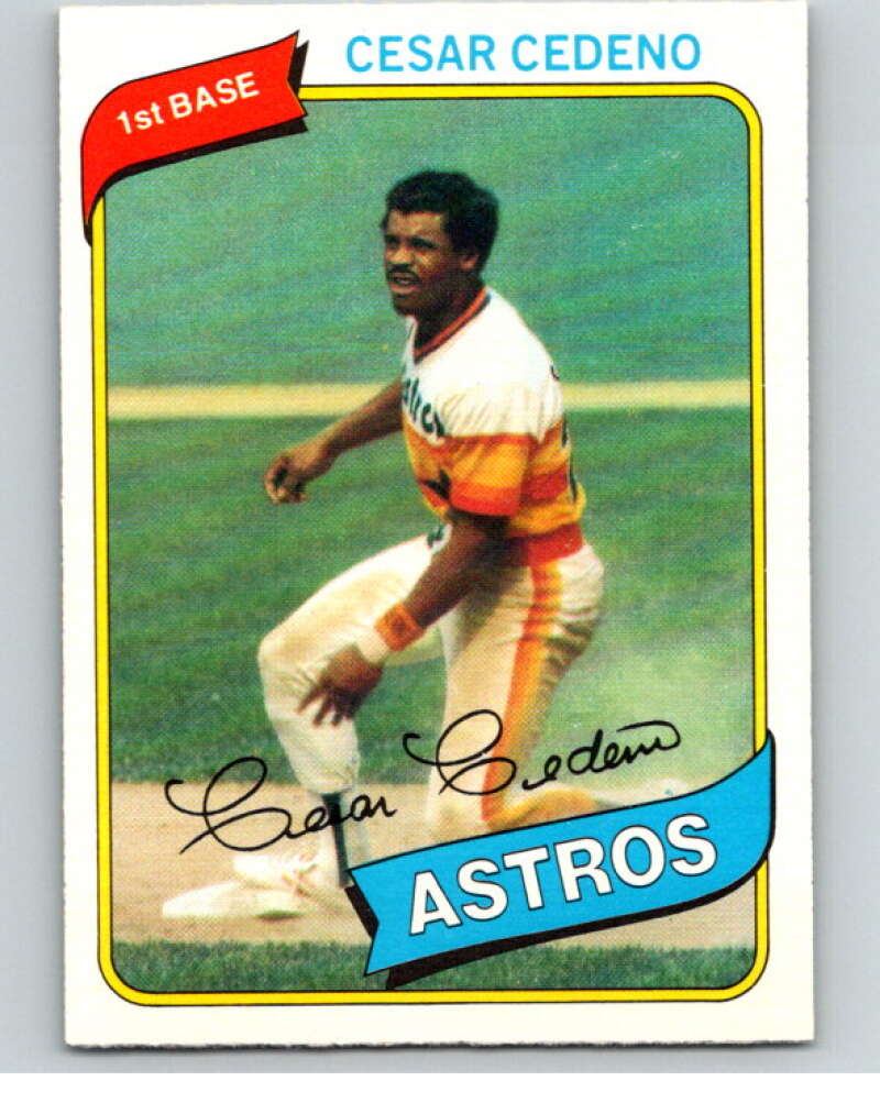 1980 O-Pee-Chee #193 Cesar Cedeno Houston Astros V79434 Image 1